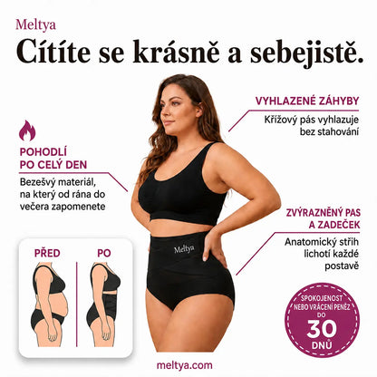 Tvarující stahovací kalhotky Meltya