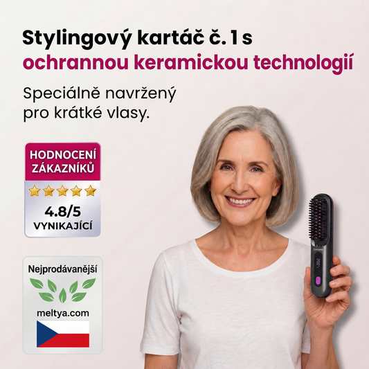 Kartáč Meltya na krátké vlasy