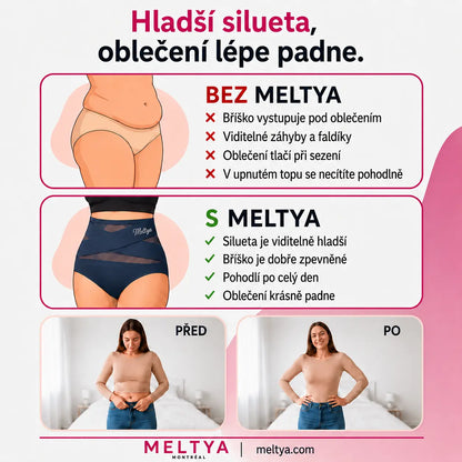 Tvarující stahovací kalhotky Meltya