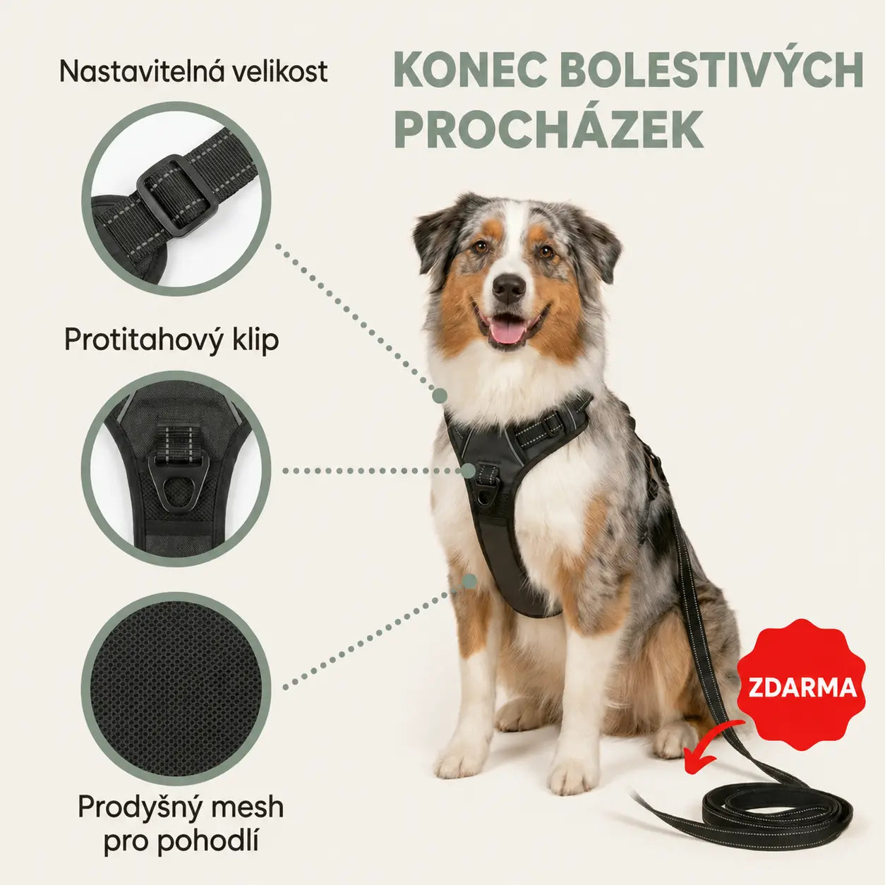 MELTYA™ postroj proti tahání