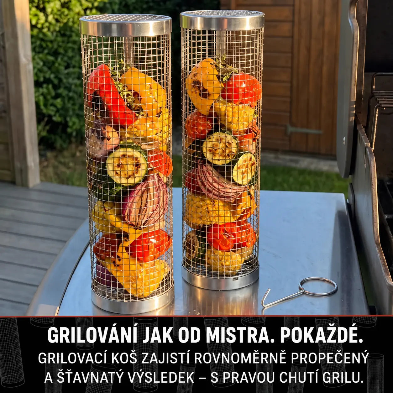 Grilovací koš – špičková kvalita, vždy dokonale ugrilováno
