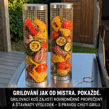 Grilovací koš – špičková kvalita, vždy dokonale ugrilováno